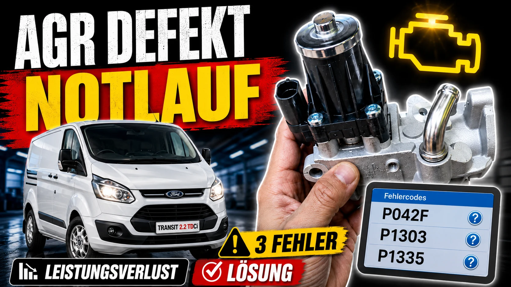 P042F — Redaktionelles Vorschaubild zum Transit-Fall; kein Nachweis der genauen Variante oder zusätzlicher Symptome.